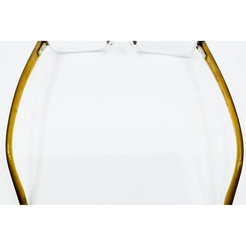 Oscar de la Renta Eyeglasses Brown Semi-Rimless Floral OSL706 234 53-18-135